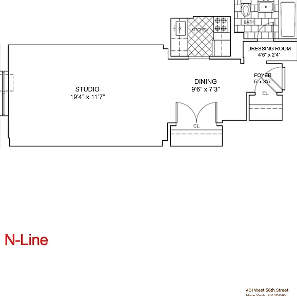 401 W 56th St #6N — Photo 2
