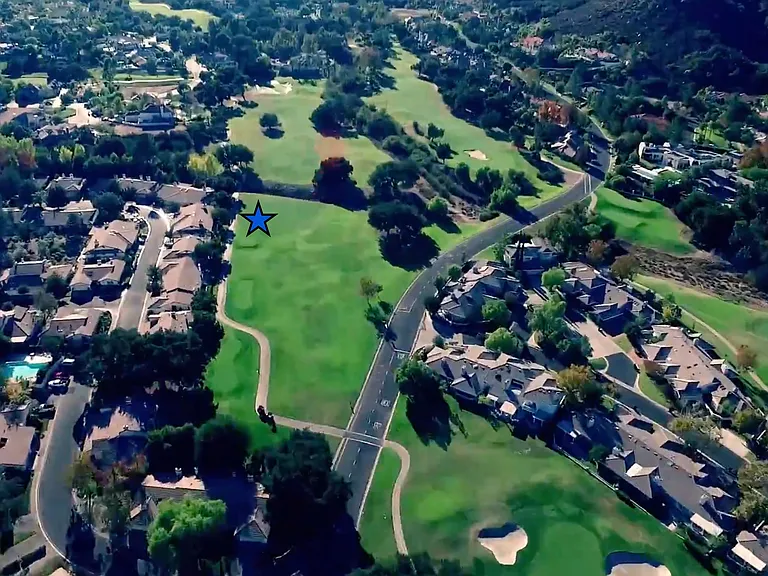 Aerial view of condo