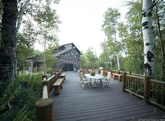 Amazing Deck for Entertaining, Built Over the Stream