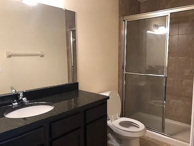 Master bath - walk in shower
