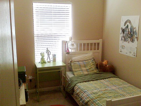 The small bedroom