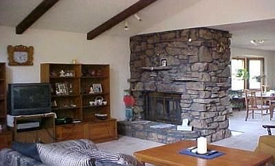 Great Room w/Two Sided Fireplace