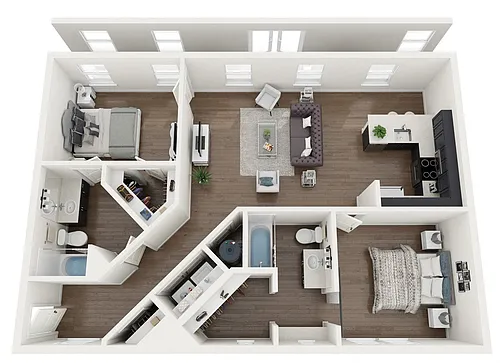 Floor plan 2E-N
