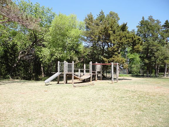 Community Pool down hill