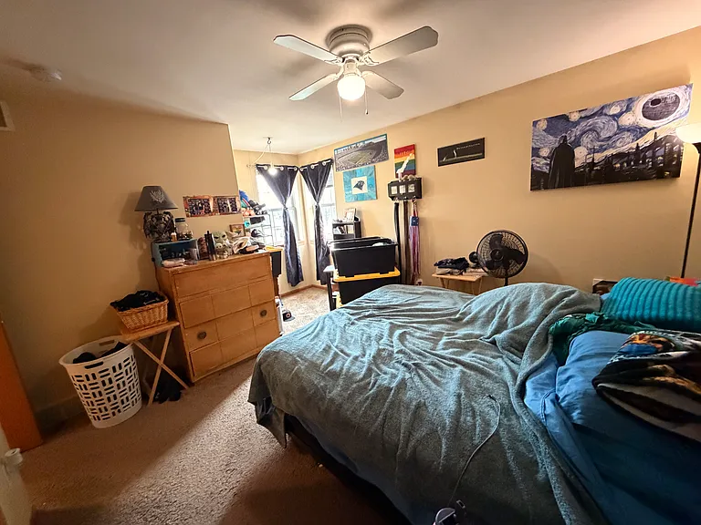 Oversized bedroom #2 on the second floor