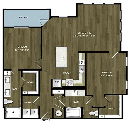 Floor plan B2