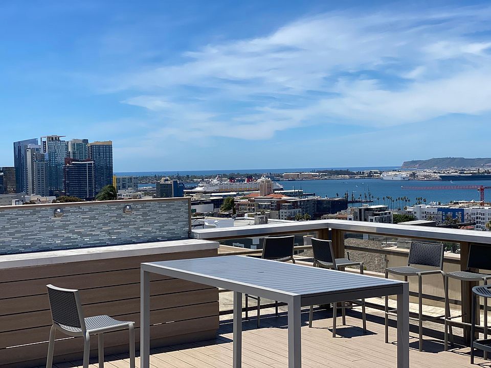 City, Bay and Ocean Views From Roof Deck