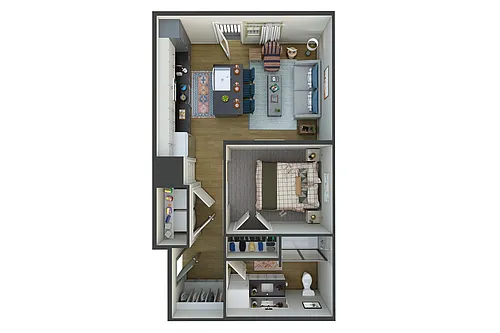 Floor plan E1