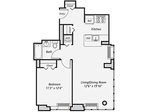 Floor plan A16