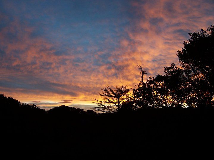 Sunrise from front deck