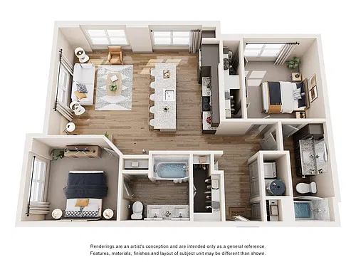 Floor plan B3