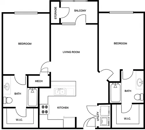 Floor plan The Riverstone