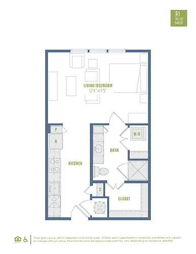 Floor plan S1b