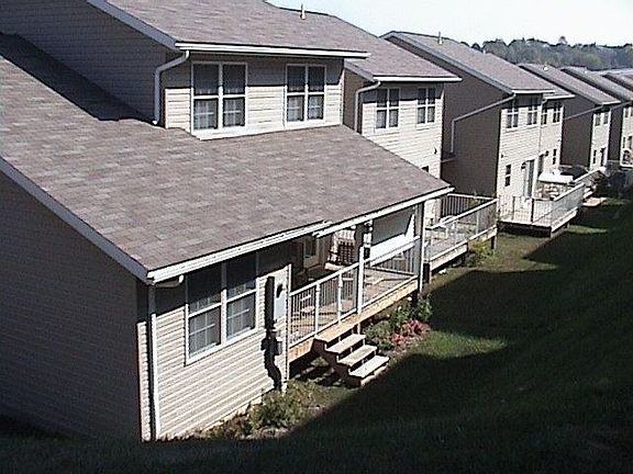 Rear View showing 4th Bedroom & Covered Porch