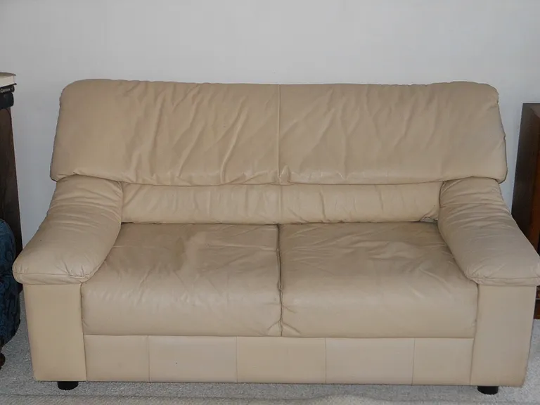 leather couch