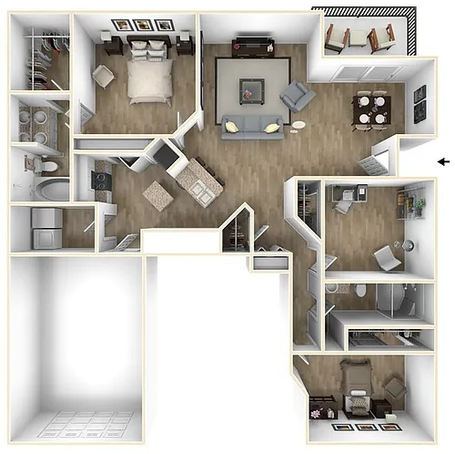 Floor plan C2