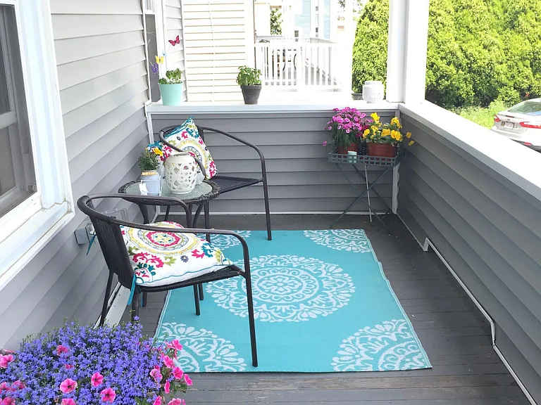 Shared Rear Porch