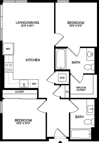 Floor plan B03