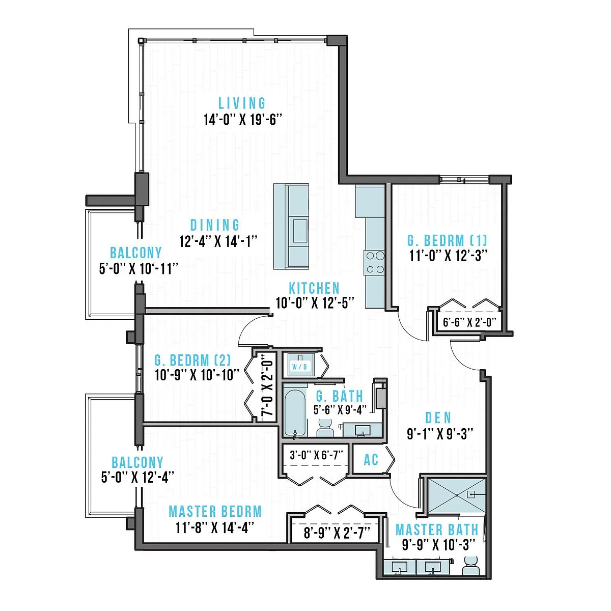 Floor plan U-3