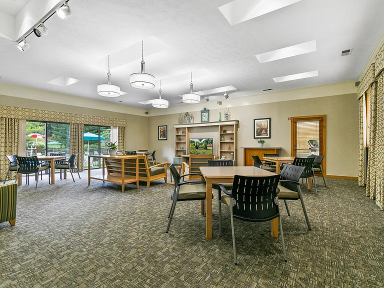 Community Building Interior- Available for Private Events