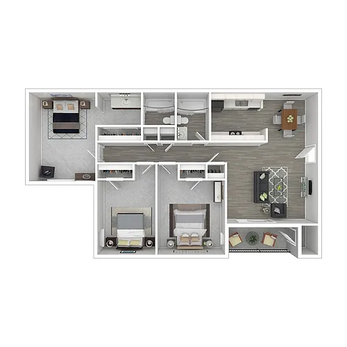 Floor plan C1 Upgrade