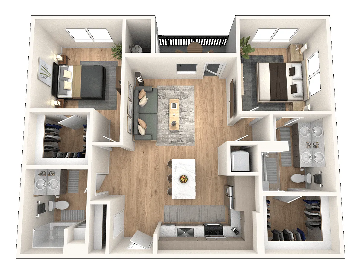 Floor plan B2