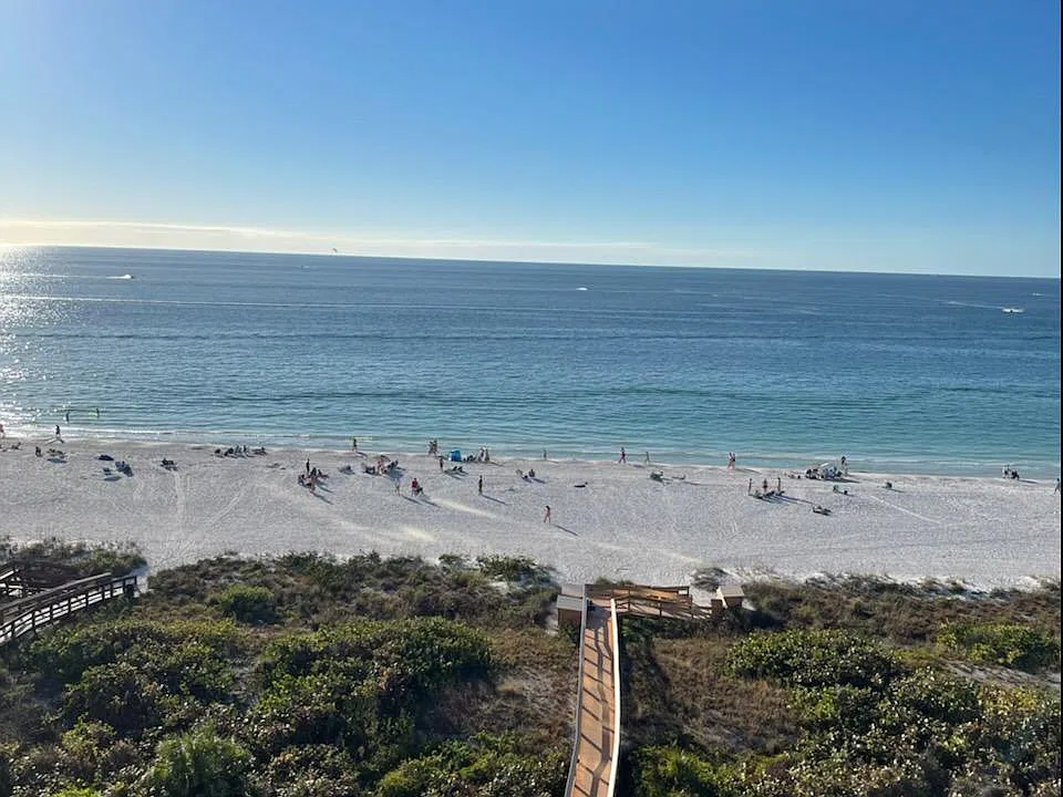 Private beach access