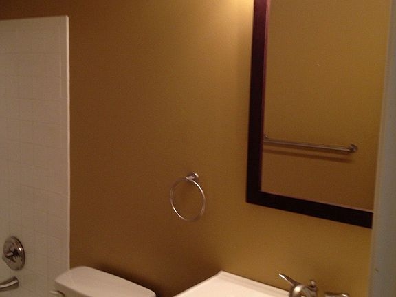 updated master bathroom