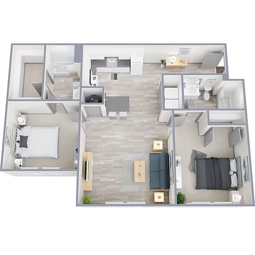 Floor plan Langford Terrace