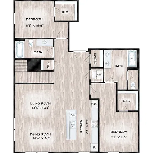 Floor plan L2-Sky Deck
