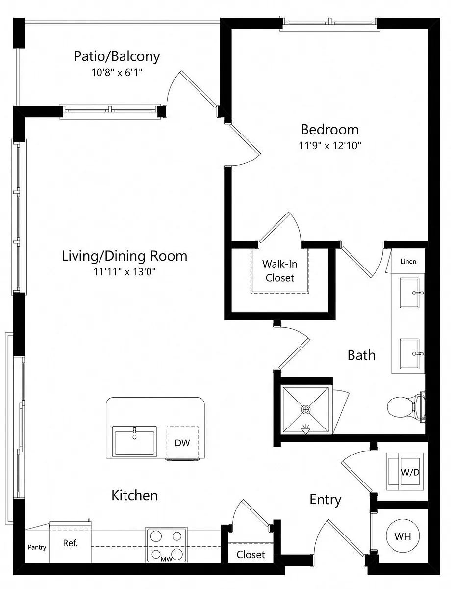 Floor plan Mulberry