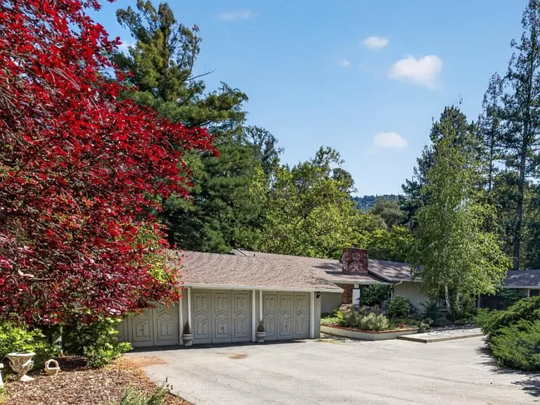 Attached 3-car garage