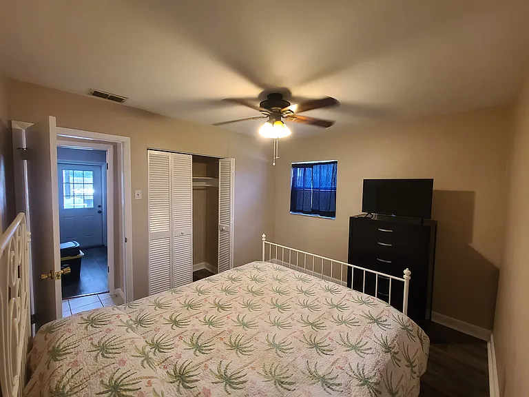 Corner bedroom