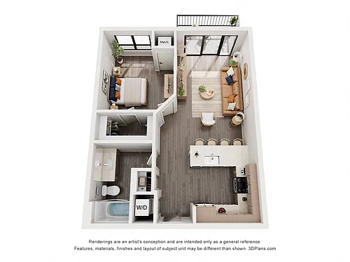 Floor plan Walnut