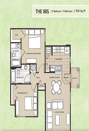 Floor plan Ibis