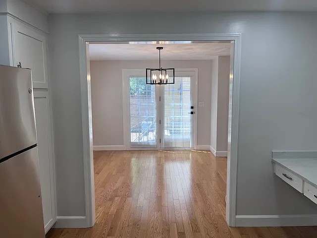 Dining room with direct access to patio