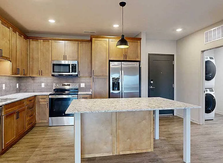 Our kitchens provide plenty of counter space and cabinetry, making meal prep and storage simple and efficient.
