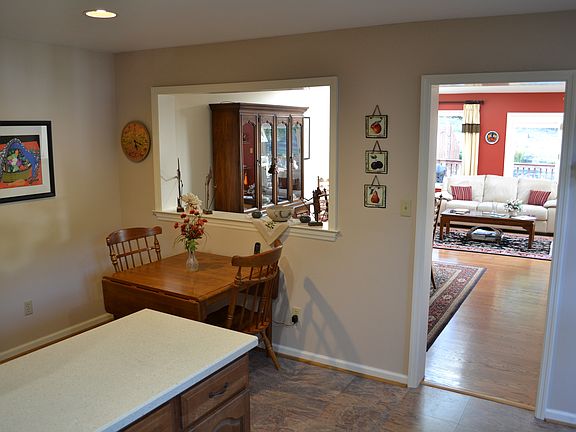 Kitchen Open to Dining Room