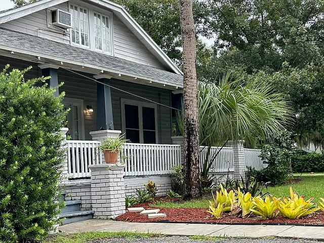 Front garden