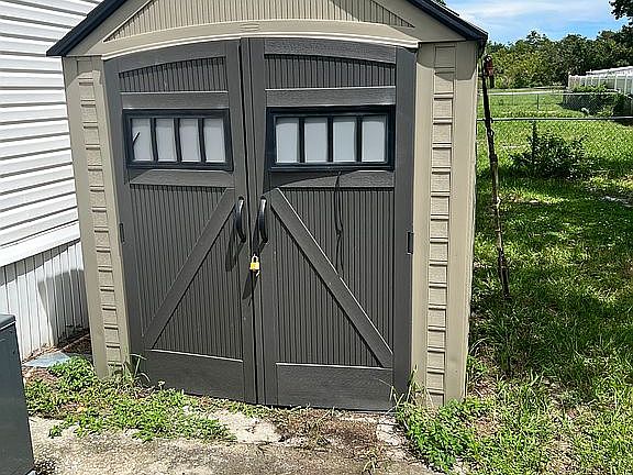 8’x8’ shed