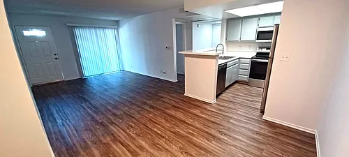 Floor plan 1 Bed 1 Bath Walk Up with a View