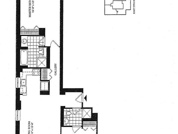 2nd image of 235 E 55th St APT 33A