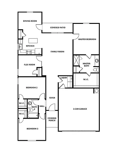 Floor plan Sabine