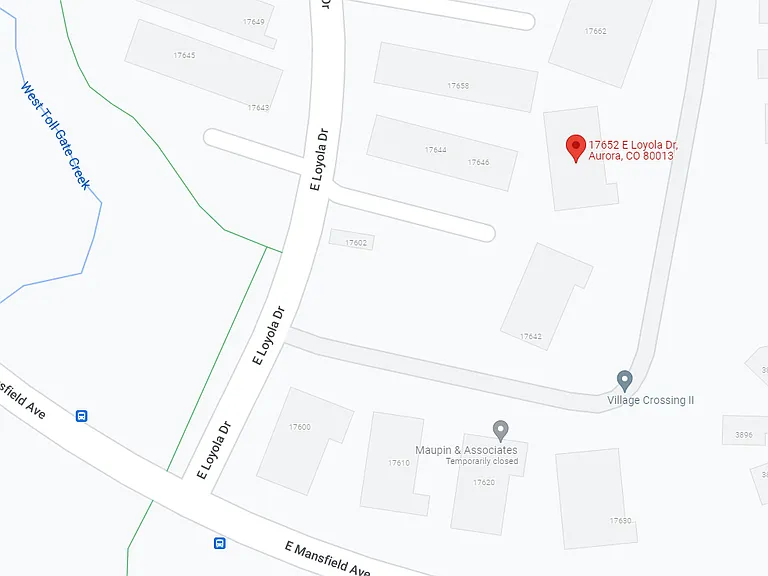 Google Map Showing Condo's Location