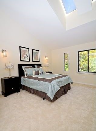 Master Bedroom - See the Skylights!