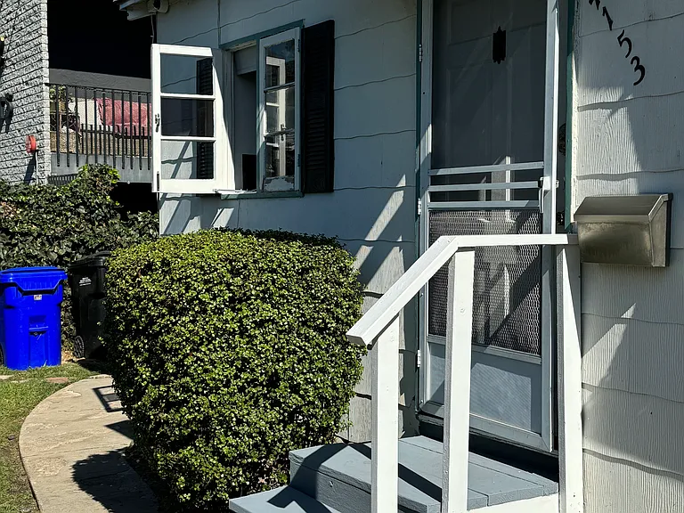 Front door & steps