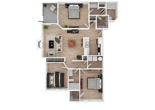 Floor plan Lake Monroe