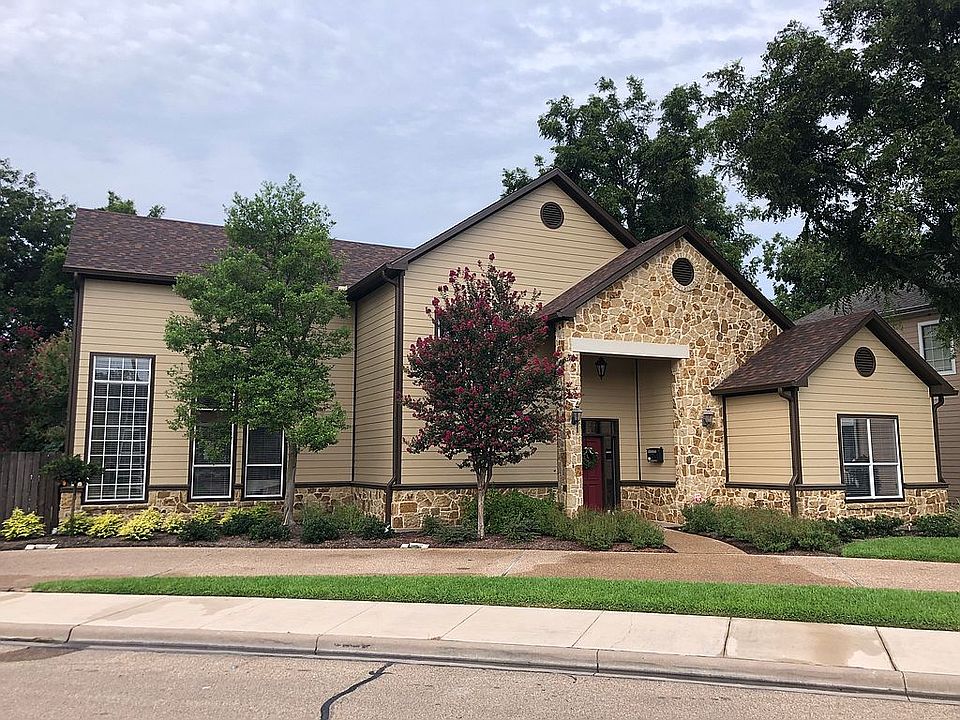 Front of house and entry