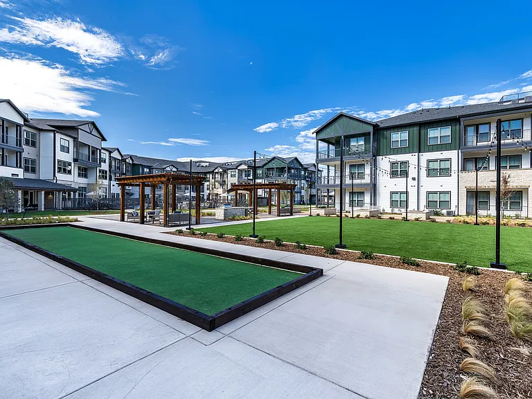 Bocce Ball and Outdoor Green Space