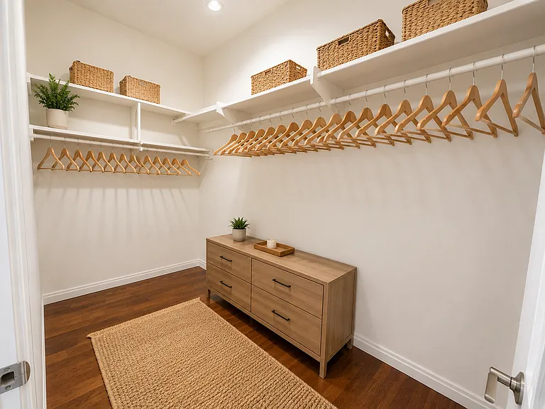 Huge Walk-in Closet